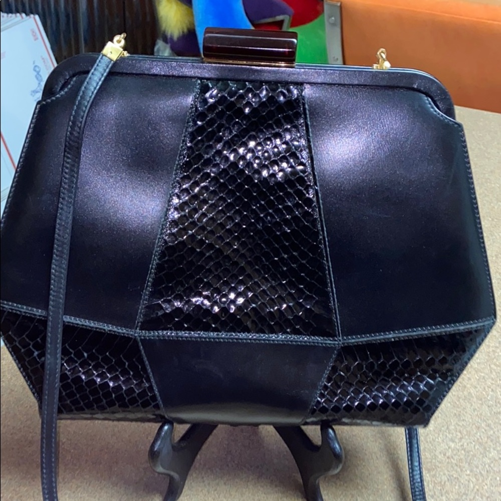 Salvatore Ferragamo Python Crossbody - Picture 4 of 12